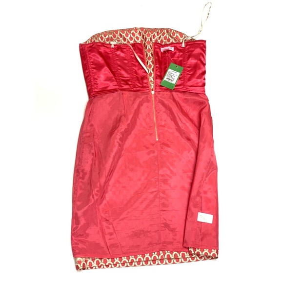 LILLY PULITZER NWT JOSEPHINA STRAPLESS DRESS - Picture 4 of 6